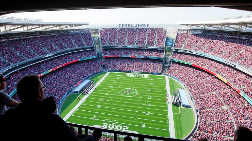 Approximate view from Get-In tier seats