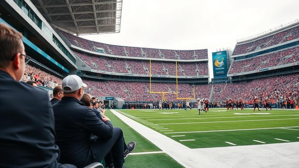 Approximate view from Legendary tier seats